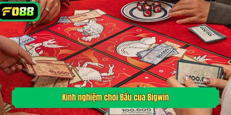 Kinh nghiệm chơi Bầu cua Bigwin